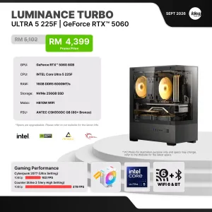 IDEALTECH Luminance Turbo NVIDIA® GeForce RTX™ 5060