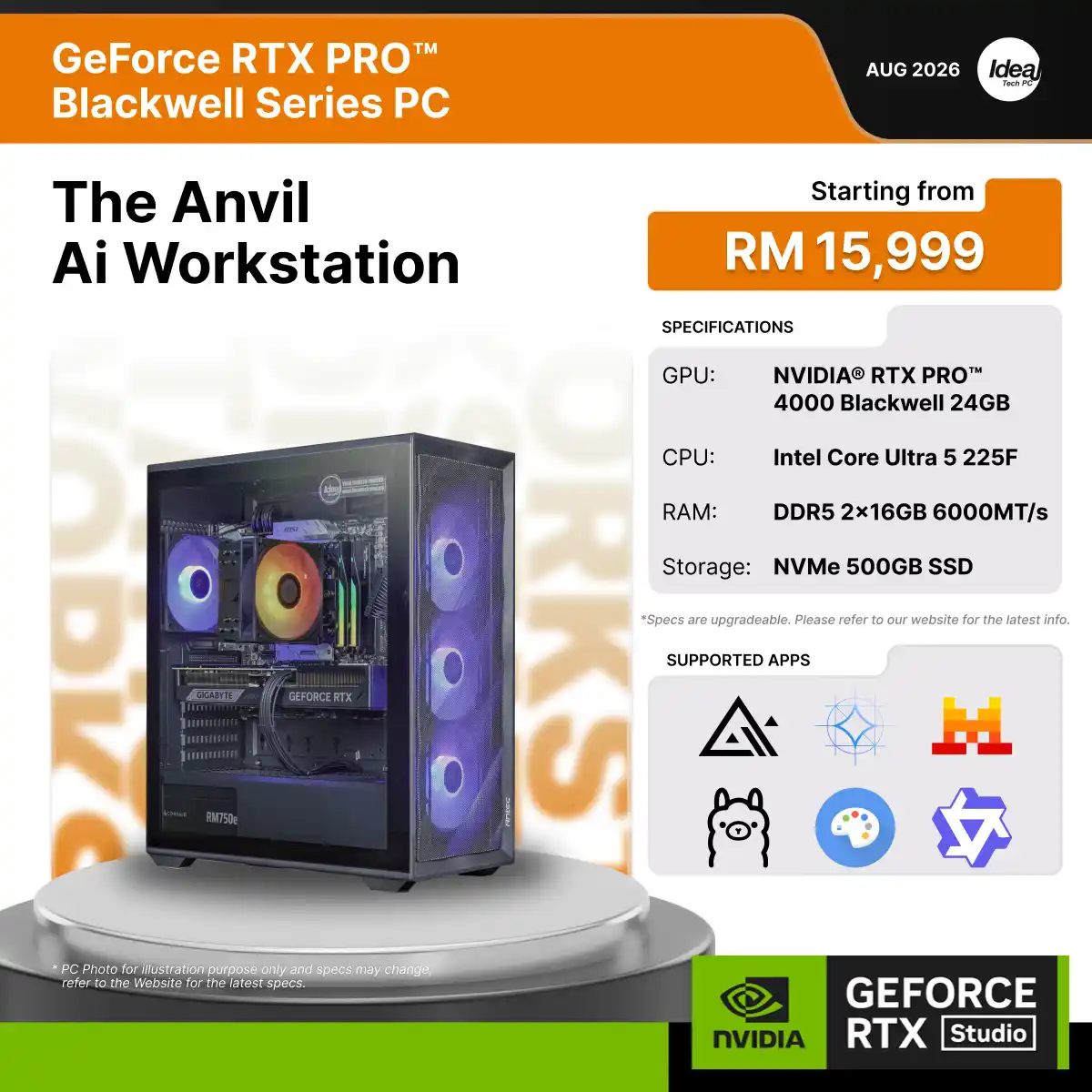 IDEALTECH The Anvil AI Workstation