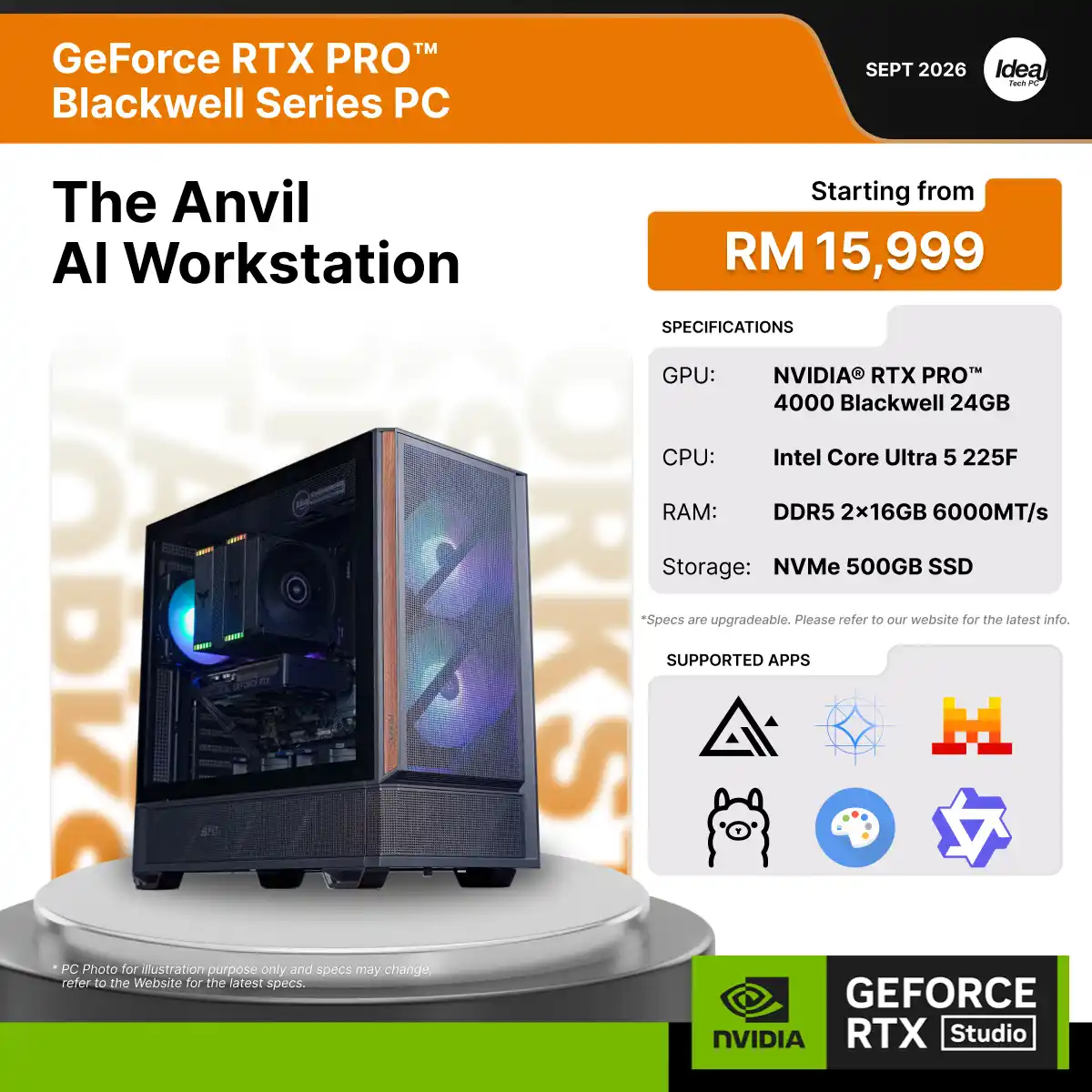 IDEALTECH The Anvil AI Workstation