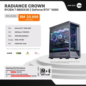 IDEALTECH Radiance Crown NVIDIA® GeForce RTX™ 5090