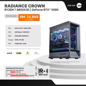 IDEALTECH Radiance Crown NVIDIA® GeForce RTX™ 5090