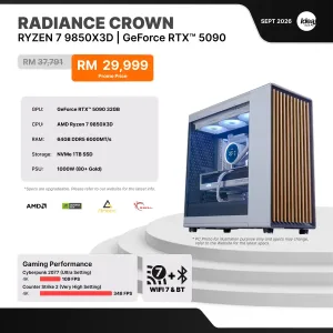 IDEALTECH Radiance Crown NVIDIA® GeForce RTX™ 5090