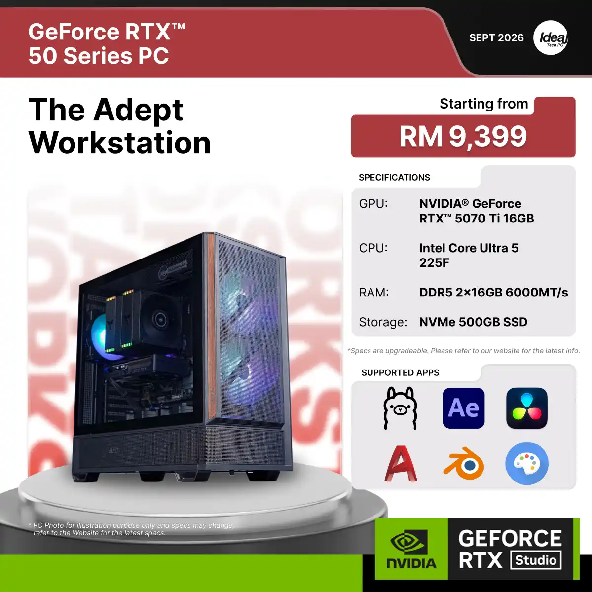 IDEALTECH The Adept Workstation
