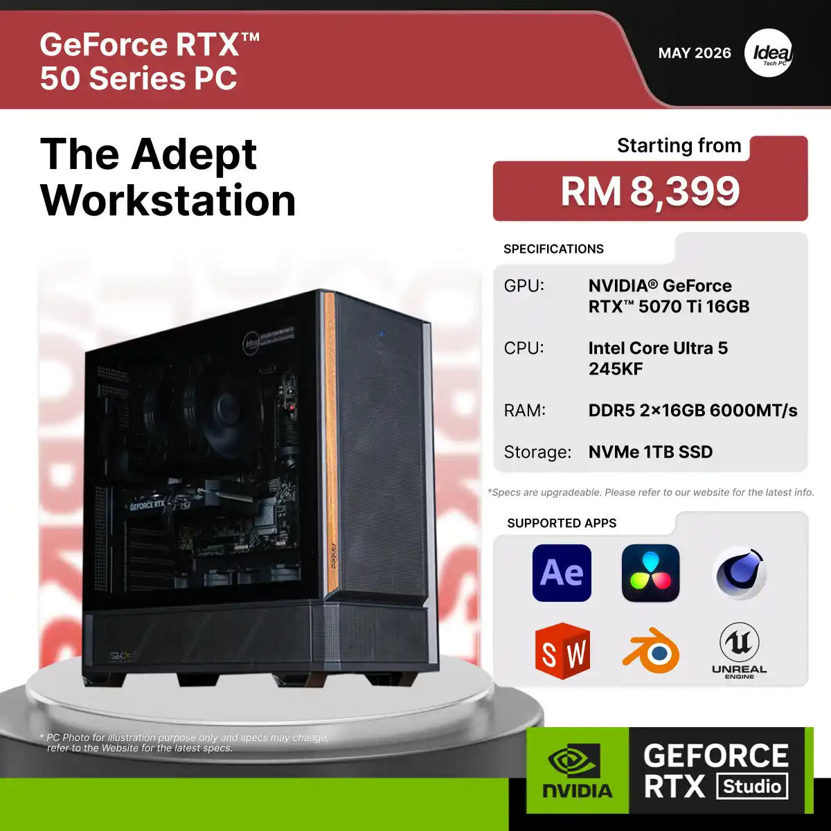 IDEALTECH The Adept Workstation