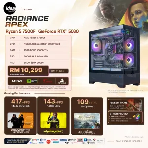 IDEALTECH Radiance Apex NVIDIA® GeForce RTX™ 5080