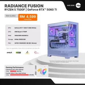 IDEALTECH Radiance Fusion NVIDIA® GeForce RTX™ 5060 Ti
