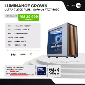 IDEALTECH Luminance Crown NVIDIA® GeForce RTX™ 5090