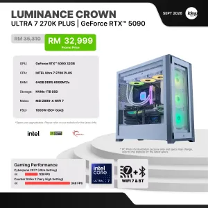 IDEALTECH Luminance Crown NVIDIA® GeForce RTX™ 5090