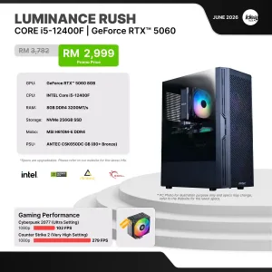 IDEALTECH Luminance Rush NVIDIA® GeForce RTX™ 5060