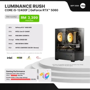 IDEALTECH Luminance Rush NVIDIA® GeForce RTX™ 5060