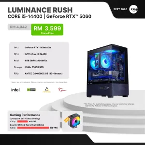 IDEALTECH Luminance Rush NVIDIA® GeForce RTX™ 5060