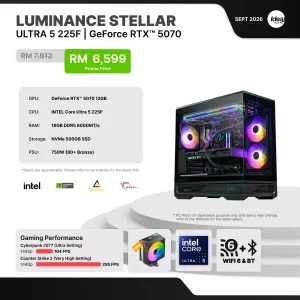 IDEALTECH Luminance Stellar NVIDIA® GeForce RTX™ 5070
