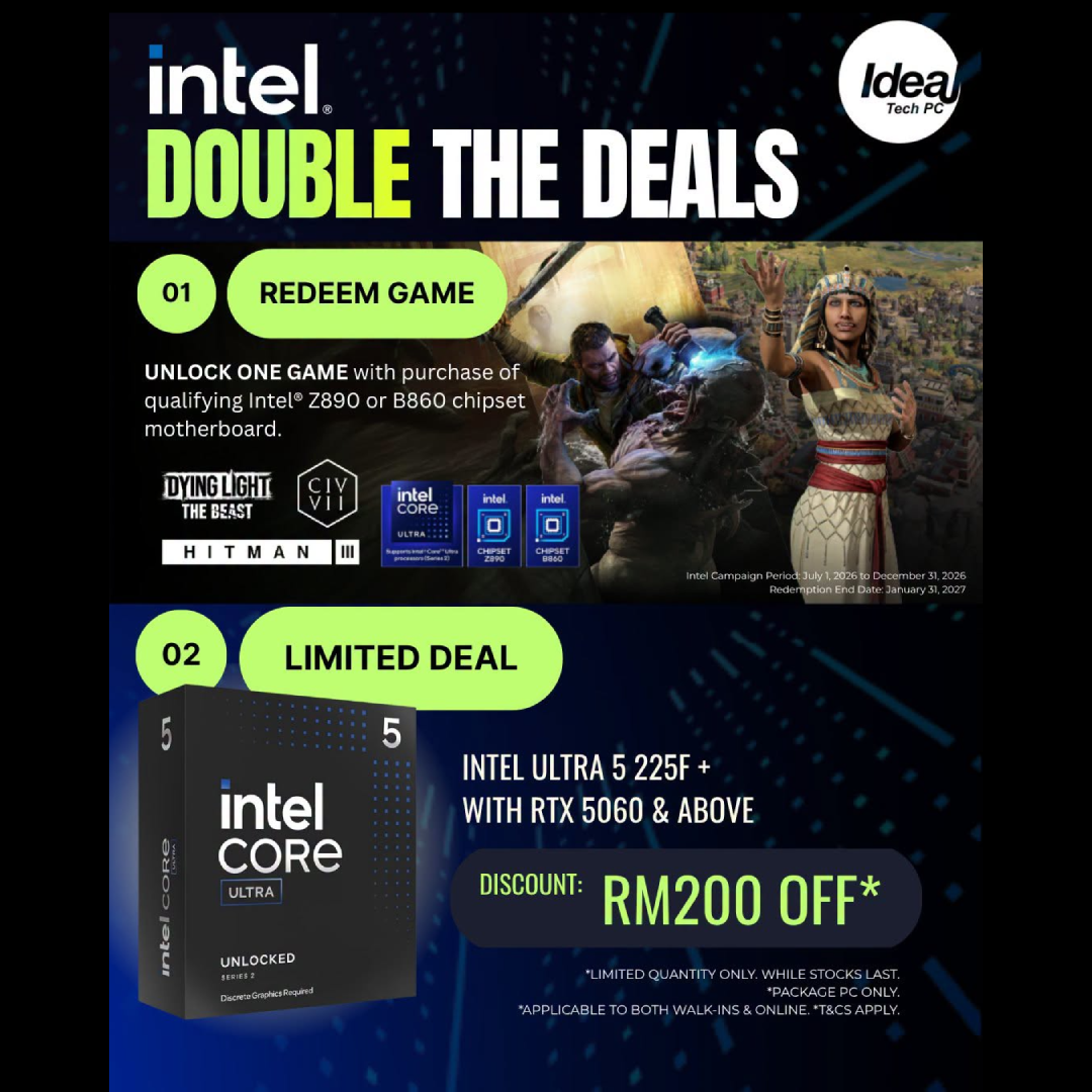 IDT Intel Double The Deals