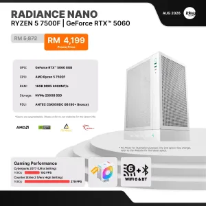 IDEALTECH Radiance Nano NVIDIA® GeForce RTX™ 5060