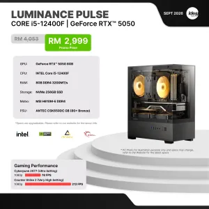 IDEALTECH Luminance Pulse NVIDIA GeForce RTX™ 5050